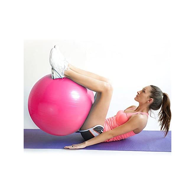 pelota pilates yoga roja 65 cm